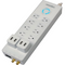 Power all your devices with protection using this innovate power strip. This floor strip offers best in class protection with over/under voltage protection technology, the best protection ever available at this price point!