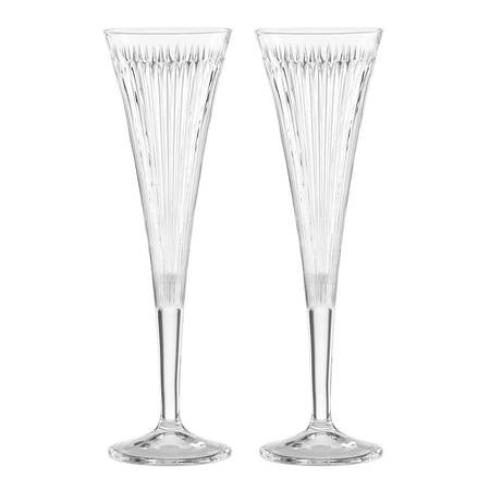 Crystal Champagne Flutes Pair - GIFTS ON DEL MAR