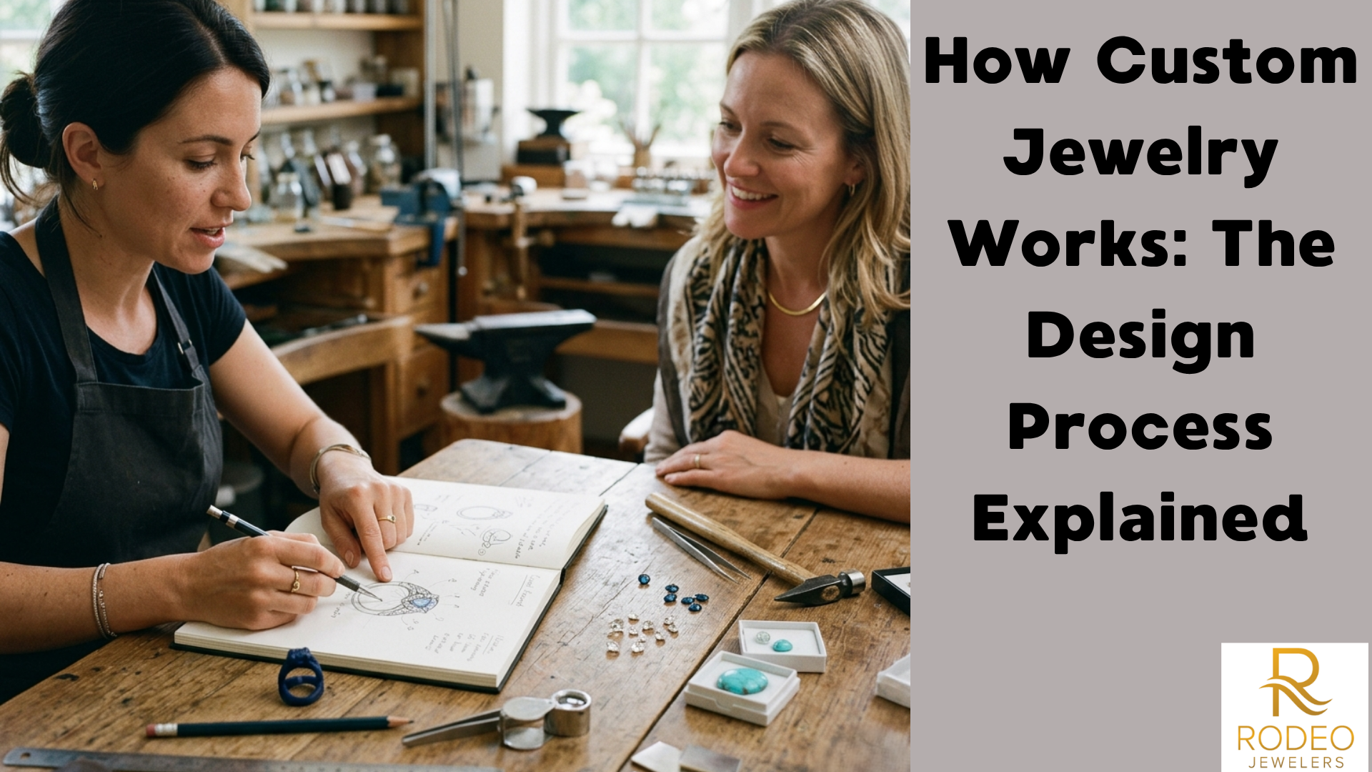 Jewelry Design Process Flow Chart.pdf How Custom Jewelry Works: Design Process Explained - Rodeo Jewelers