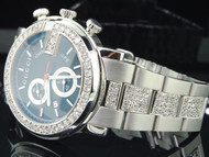 Diamond Gucci Ya101309 G-Watch 5.95 Ct. Customs Mens 101 G Steel 44mm Face