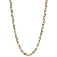 Genuine Diamond Miami Cuban Chain 2.75 Ct 10K Yellow Gold 6mm 32 Inch Necklace