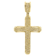 Real Diamond Jesus Face Piece Pendant .925 Sterling Silver 2 Mens Charm 1 CT.
