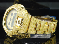 G-Shock/G Shock 10ct. Yellow Simulated Diamond Custom Bezel Joe Rodeo Band Watch