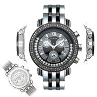 Men's Diamond Watch Joe Rodeo Classic JCL41(W) 1.75 Ct Illusion Dial