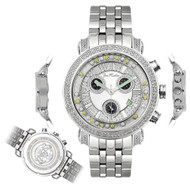 Men's Diamond Watch Joe Rodeo Classic JCL52(WY) 1.75 Ct Illusion Dial