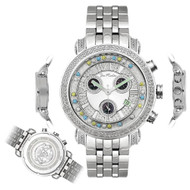 Men's Diamond Watch Joe Rodeo Classic JCL52(WYB) 1.75 Ct Illusion Dial