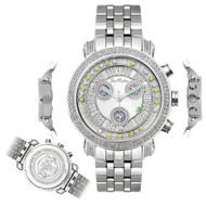 Men's Diamond Watch Joe Rodeo Classic JCL53(WY) 1.75 Ct Illusion Dial