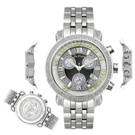 Men's Diamond Watch Joe Rodeo Classic JCL54(Y) 1.75 Ct Illusion Dial
