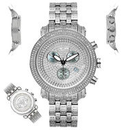 Men's Diamond Watch Joe Rodeo Classic JCL68 7.25 Ct Illusion Dial