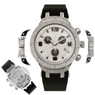 Men's Diamond Watch Joe Rodeo Master JJM89 2.20 Ct Chronograph Dial