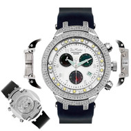 Men's Diamond Watch Joe Rodeo Master JJMS2(WY) 2.20 Ct Chronograph Dial