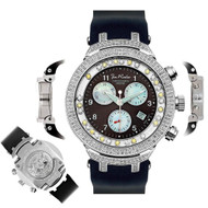 Men's Diamond Watch Joe Rodeo Master JJMS3(WY) 2.20 Ct Chronograph Dial