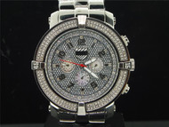Mens Platinum Watch Company 5th Avenue Joe Rodeo 160 Diamond Watch PWC-5AV107