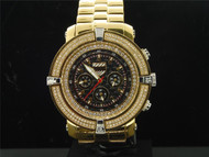 Mens Platinum Watch Company 5th Avenue Joe Rodeo 160 Diamond Watch PWC-5AV111