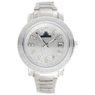 Mens Diamond Watch IceTime Phantom Jojo Jojino Joe Rodeo Illusion Dial 1.25 Ctw.