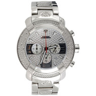 Mens Diamond Watch Aqua Master Jojo Jojino Joe Rodeo Illusion Dial .20 Ct W#96-W