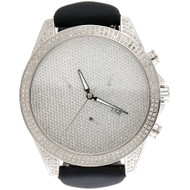 Mens Joe Rodeo / Arctica Real Diamond Watch Glory Case 47mm Illusion Dial 3 CT.