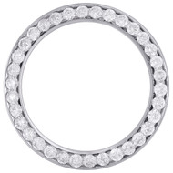 Round Diamond 15 Points Bead Set Bezel To-Fit 41mm Rolex DateJust II 5.33 CT.