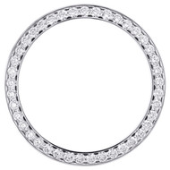 Genuine Round Diamond Watch Bezel 126300 DateJust 41 Rolex 7 Points  2.98 CT.