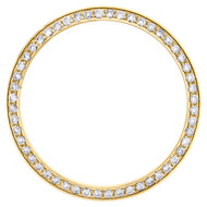 Rolex DateJust / Day-Date Custom Round Diamond Steel Bezel Fits 36mm Watch 1 CT.