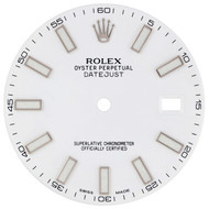 Factory Original Rolex DateJust II 41mm White Stick Dial Ref. # 116300 / 116334