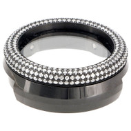 Brand New Mens Black I Gucci Digital White Diamond Watch Casing 2 Ct. YA114207