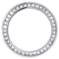 Rolex DateJust Custom Princess Cut Diamond Bezel to Fit ONLY 26mm Watches 2 CT.