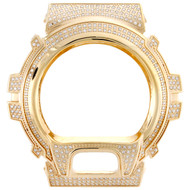 Genuine Diamond Custom Watch Case To Fit Casio G-Shock Model # DW6900 2.50 CT.