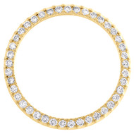 Custom U-Cut Prong Set Diamond Bezel For Rolex DateJust Fits 36mm Watch 2.10 CT.