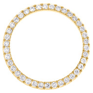 Custom U-Cut Prong Set Diamond Bezel For Rolex DateJust Fits 36mm Watch 2.50 CT.