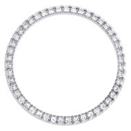 Custom U-Cut Prong Set Diamond Bezel For Rolex DateJust Fits 36mm Watch 1.20 CT.