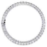 Custom U-Cut Fluted Diamond Bezel For Rolex DateJust 36 Fits 36mm Watch 1.20 CT.