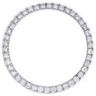 Custom U-Cut Prong Set Diamond Bezel For Rolex DateJust Fits 36mm Watch 1.90 CT.