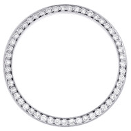 Custom Diamond Bezel For Rolex DateJust 36 Fits 36mm Watch Bead Set 1.30 CT.
