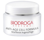 Skin Type: Mature.

Biodroga Anti-Age Eye Care Description:
Everyone wants to hold on to their youth and now you can with Biodroga Eye Care. This luxurious product has draining benefits to decrease puffiness. It contains plant stem cells that maintain the longevity of the skin's stem cells and boost their actions. You'll notice a decrease in lines and wrinkles in just 28 days. Wheat protein firms skin immediately so that you'll always look your best! 

Biodroga Anti-Age Eye Care Features & Benefits:
A luxurious and elastic eye care product.
Lines and wrinkles decrease in as little as 28 days.
How To Use Biodroga Anti-Age Eye Care:
In the am and pm, use Biodroga Eye Care on clean eye contours by gently patting using your ring finger. At night, apply more liberally to keep up microcirculation and reduce puffiness. For use as an eye mask, apply a generous amount around the eyes. It will be completely absorbed within 10-20 minutes. You can pat in the excess product. 

Biodroga Anti-Age Eye Care Key Ingredients:
PhytoCellTec' Malus Domestic, Iris isoflavone, AquaCacteen, Wheat Protein, Evening Primrose Oil, Squalan, Perfeline