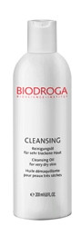 Skin Type: For sensitive, very dry skin.
Skin Type: For sensitive, very dry skin.

Biodroga Cleansing Oil Very Dry Description:
A mild cleansing oil suitable for sensitive, dry skin. Thanks to its special skin-compatible formulation (no coloring agents or preservatives) Biodroga is extremely suitable even in cases of irritation and skin redness.

Biodroga Cleansing Oil Very Dry Features & Benefits:
Extremely suitable even in cases of irritation and skin redness.
Residues are removed extremely gently and the skin is immaculately cleansed.
The formulation of a light emulsion lets skin experience a silky feeling with perfect relaxation and cleanliness.
How To Use Biodroga Cleansing Oil Very Dry:
Apply to dry skin, emulsify with water and rinse off.

Biodroga Cleansing Oil Very Dry Ingredients: Apricot Kernel Oil, Tri-Laureth-4 Phosphate, Propylene Glycol, Fragrance, Benzyl Salicylate.