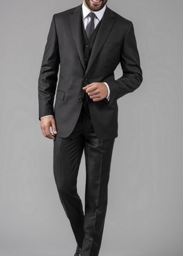 Paul Betenly 2-Button Super 120's Vantage Wool Suit