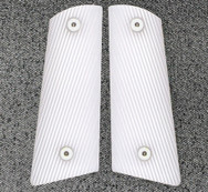 45° Delrin Grip Panels - White