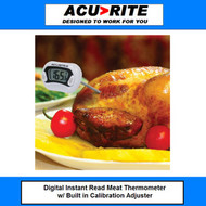 Acu-Rite Digital Instant Read Meat Thermometer NSF certified with pocket clip sheath
