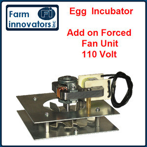 FARM INNOVATORS FORCED AIR FAN KIT FOR STILL AIR CHICKEN EGG INCUBATOR