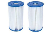 INTEX / BESTWAY POOL FILTER CARTRIDGE REPLACEMENT 2 PACK STYLE  A