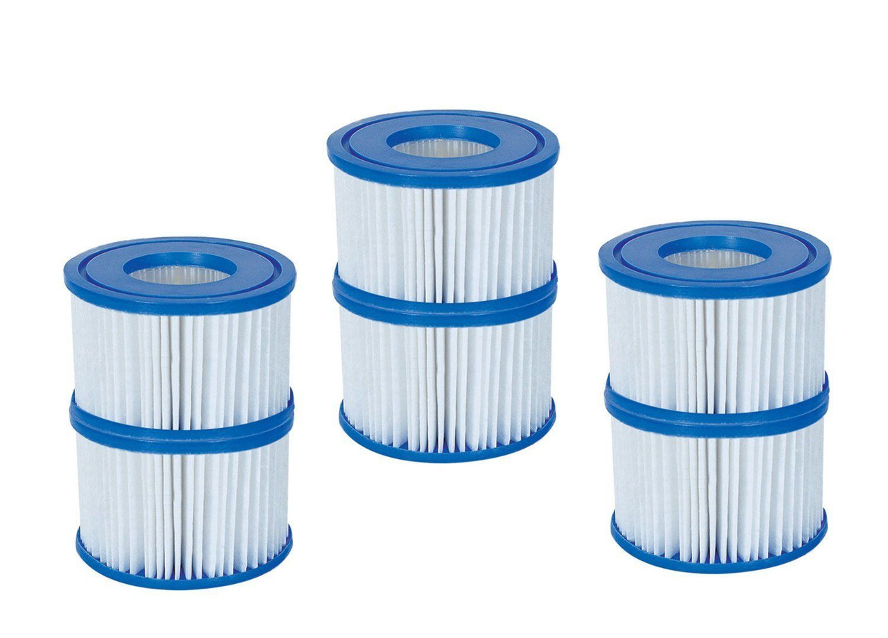 Filter Cartridge 6 x Twin Pack Swimming Pool Replacement Size VI Lay Z Spa Lazy 