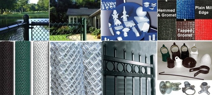 Chain link Fence - Commercial - Residential - Chain link Fencing supplies & Parts