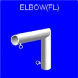 Elbow FL 90 deg , Canopy Parts, Shelter Parts,