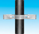 Handrail fitting - Double Pipe Clip Bracket - HR 72