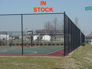 10ft tall Tennis Court Chain Link Fence System, Includes 1-5/8" Top Rail, 1-3/4" x 9ga x 10ft tall Tennis Mesh and Hardware. Line Posts, Corner Posts, End Posts, Gate Posts and Gates not Included. Price is per ft.
