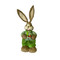 Bristlestraw Rabbit Easter Bunny With Basket Green Female 