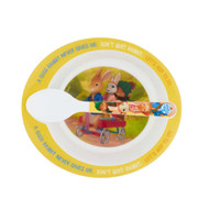 Peter Rabbit Animated Bowl And Spoon