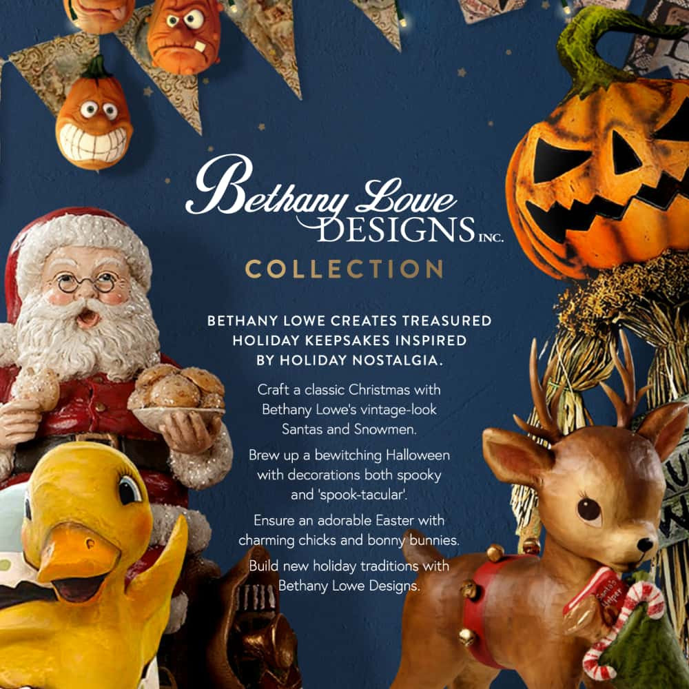 Bethany Lowe 2020 Catalogue Easter Town