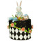  Festive Round Easter Bunny Box